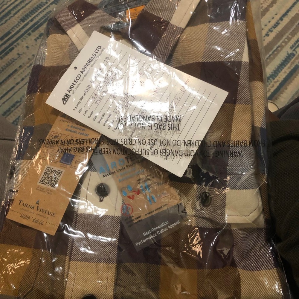 Tailor Vintage Luxe Performance Flannel - Picture 3 of 4